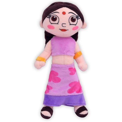 Chhota Bheem Chutki Plush Toy, - 350gms